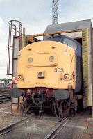 37383 at Toton depot 37383 peeps out of the loco cleaning plant at Toton depot., , I fund my Flickr membership, scanner and software myself. So, if you like my pictures please consider buying me a coffee! www.buymeacoffee.com/seanl, , © Sean Lancastle, all rights reserved. Please do not share or post elsewhere without permission. 37383 at Toton depot 37383 peeps out of the loco cleaning plant at Toton depot., , I fund my Flickr membership, scanner and software myself. So, if you like my pictures please consider buying me a coffee! www.buymeacoffee.com/seanl, , © Sean Lancastle, all rights reserved. Please do not share or post elsewhere without permission.