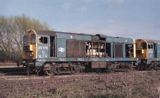 20179 at Stanton Gate sidings Withdrawn 20179 looks rather sorry for itself dumped in Stanton Gate sidings near Toton on 7th April 1990., , I fund my Flickr membership, scanner and software myself. So, if you like my pictures please consider buying me a coffee! www.buymeacoffee.com/seanl, , © Sean Lancastle, all rights reserved. Please do not share or post elsewhere without permission. 20179 at Stanton Gate sidings Withdrawn 20179 looks rather sorry for itself dumped in Stanton Gate sidings near Toton on 7th April 1990., , I fund my Flickr membership, scanner and software myself. So, if you like my pictures please consider buying me a coffee! www.buymeacoffee.com/seanl, , © Sean Lancastle, all rights reserved. Please do not share or post elsewhere without permission.
