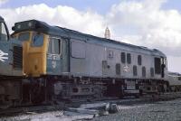 25032 at Toton 25032 stands next to a Peak awaiting disposal at Toton on 5th April 1986., , I fund my Flickr membership, scanner and software myself. So, if you like my pictures please consider buying me a coffee! www.buymeacoffee.com/seanl, , © Sean Lancastle, all rights reserved. Please do not share or post elsewhere without permission. 25032 at Toton 25032 stands next to a Peak awaiting disposal at Toton on 5th April 1986., , I fund my Flickr membership, scanner and software myself. So, if you like my pictures please consider buying me a coffee! www.buymeacoffee.com/seanl, , © Sean Lancastle, all rights reserved. Please do not share or post elsewhere without permission.