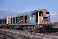 20158 at Stanton Gate For some time, Stanton Gate sidings near Toton were used to store redundant class 20s. 20158 stands at the end of the line awaiting its fate on 07/04/1990., , I fund my Flickr membership, scanner and software myself. So, if you like my pictures please consider buying me a coffee! www.buymeacoffee.com/seanl, , © Sean Lancastle, all rights reserved. Please do not share or post elsewhere without permission. 20158 at Stanton Gate For some time, Stanton Gate sidings near Toton were used to store redundant class 20s. 20158 stands at the end of the line awaiting its fate on 07/04/1990., , I fund my Flickr membership, scanner and software myself. So, if you like my pictures please consider buying me a coffee! www.buymeacoffee.com/seanl, , © Sean Lancastle, all rights reserved. Please do not share or post elsewhere without permission.