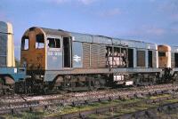 20005 at Stanton Gate sidings For some time, Stanton Gate sidings near Toton were used to store redundant class 20s. 20005 stands in the line awaiting its fate on 07/04/1990., , I fund my Flickr membership, scanner and software myself. So, if you like my pictures please consider buying me a coffee! www.buymeacoffee.com/seanl, , © Sean Lancastle, all rights reserved. Please do not share or post elsewhere without permission. 20005 at Stanton Gate sidings For some time, Stanton Gate sidings near Toton were used to store redundant class 20s. 20005 stands in the line awaiting its fate on 07/04/1990., , I fund my Flickr membership, scanner and software myself. So, if you like my pictures please consider buying me a coffee! www.buymeacoffee.com/seanl, , © Sean Lancastle, all rights reserved. Please do not share or post elsewhere without permission.