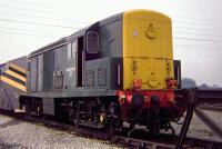 ADB968002 at Toton depot Class 15 number D8237 had been in use as a train heating unit and given the departmental number ADB968002 for several years before being dumped next to a snowplough at Toton depot. 23rd July 1983., , Taken on a Kodak Instamatic 126 camera, resulting in poor resolution negatives! ADB968002 at Toton depot Class 15 number D8237 had been in use as a train heating unit and given the departmental number ADB968002 for several years before being dumped next to a snowplough at Toton depot. 23rd July 1983., , Taken on a Kodak Instamatic 126 camera, resulting in poor resolution negatives!