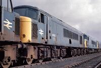 45002 at Toton For quite some time in the late 1980s there was a long line of condemned peaks and 25s stored in the yard just south of Toton depot. 45002 makes a sad sight (with 46023 next in line) on this Saturday morning visit to the depot on 5th April 1986., , I fund my Flickr membership, scanner and software myself. So, if you like my pictures please consider buying me a coffee! www.buymeacoffee.com/seanl, , © Sean Lancastle, all rights reserved. Please do not share or post elsewhere without permission. 45002 at Toton For quite some time in the late 1980s there was a long line of condemned peaks and 25s stored in the yard just south of Toton depot. 45002 makes a sad sight (with 46023 next in line) on this Saturday morning visit to the depot on 5th April 1986., , I fund my Flickr membership, scanner and software myself. So, if you like my pictures please consider buying me a coffee! www.buymeacoffee.com/seanl, , © Sean Lancastle, all rights reserved. Please do not share or post elsewhere without permission.