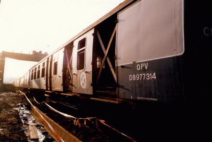 DB977314 At Snailwell on 13th December 1991. DB977314 At Snailwell on 13th December 1991.