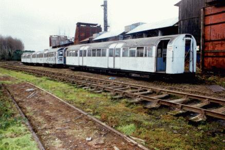 1962 Stock 9485 at Snailwell 1962 Stock 9485 at Snailwell on 4th December 1993., Firing tunnel is seen behind although out of use by this stage. 1962 Stock 9485 at Snailwell 1962 Stock 9485 at Snailwell on 4th December 1993., Firing tunnel is seen behind although out of use by this stage.